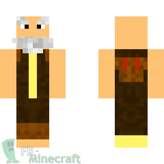 Aperçu de la skin Minecraft Enutrof Mâle - Dofus