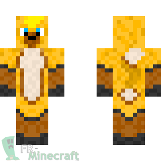 Aperçu de la skin Minecraft Renard