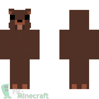 Aperçu de la skin Minecraft Ours