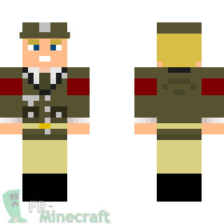Aperçu de la skin Minecraft Colonel Hermann Dietrich - Indiana Jones 1