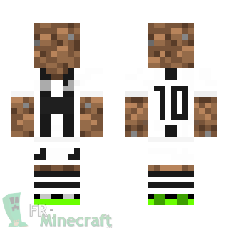 Aperçu de la skin Minecraft Terre - Juventus 2019