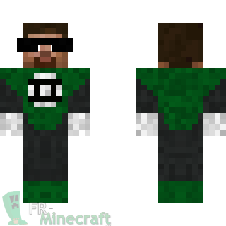 Aperçu de la skin Minecraft Green Lantern