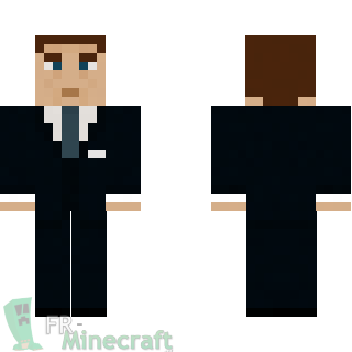 Aperçu de la skin Minecraft James Bond