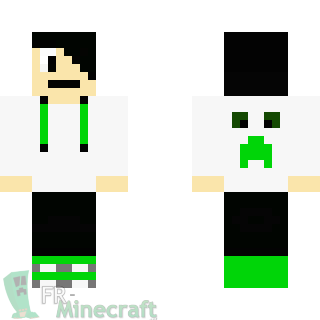 Aperçu de la skin Minecraft Adolescent