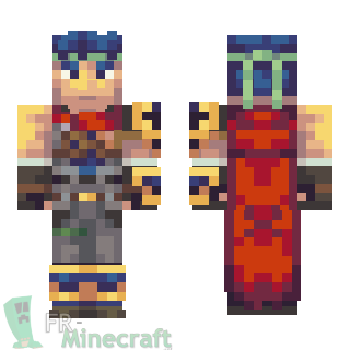 Aperçu de la skin Minecraft Ike - Fire Emblem