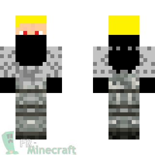 Aperçu de la skin Minecraft Garçon blond