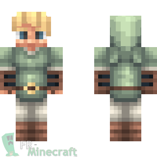 Aperçu de la skin Minecraft Link - Zelda