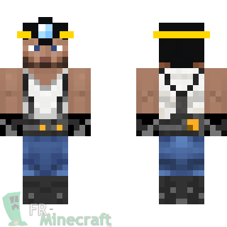 Aperçu de la skin Minecraft Mineur