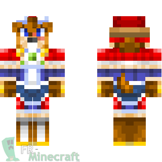 Aperçu de la skin Minecraft Red Savarin - Solatorobo