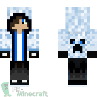 Aperçu de la skin Minecraft Ninja des Neiges