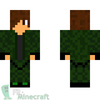 Aperçu de la skin Minecraft Jenne Conord guerrier