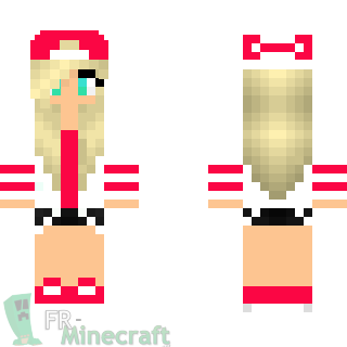 Aperçu de la skin Minecraft Fille