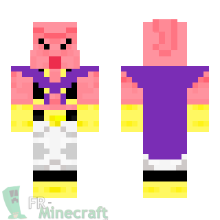 Aperçu de la skin Minecraft Gros Buu - Dragon Ball Z