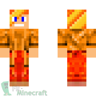 Aperçu de la skin Minecraft Ados cool