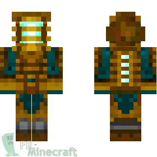 Aperçu de la skin Minecraft Isaac Clarke - Dead Space