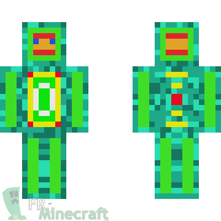 Aperçu de la skin Minecraft Robot