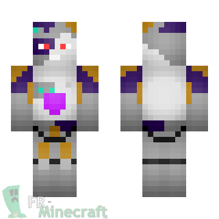 Aperçu de la skin Minecraft Mecha - Dragon Ball Z