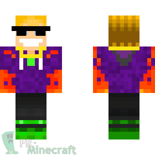 Aperçu de la skin Minecraft Swagg-Boy