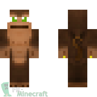 Aperçu de la skin Minecraft Singe HD