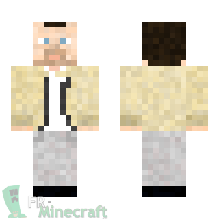 Aperçu de la skin Minecraft Aaron Paul - Need For Speed