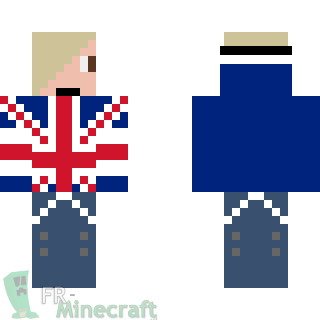 Aperçu de la skin Minecraft Mec anglais