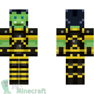 Aperçu de la skin Minecraft Thrall - Warcraft