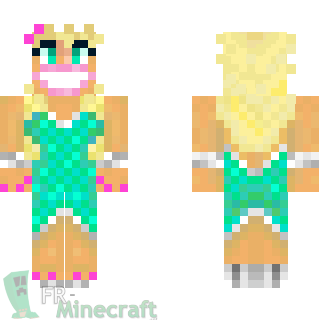 Aperçu de la skin Minecraft Starlette holywoodienne