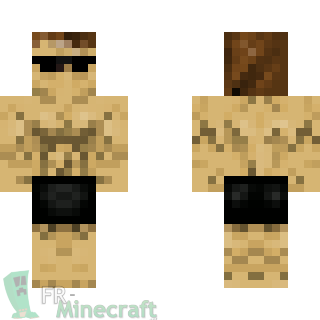 Aperçu de la skin Minecraft Homme maillot de bain