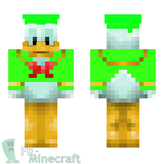 Aperçu de la skin Minecraft Donald