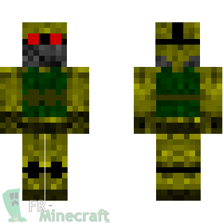 Aperçu de la skin Minecraft Soldat russe