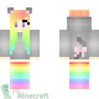 Aperçu de la skin Minecraft Kitty Troll 