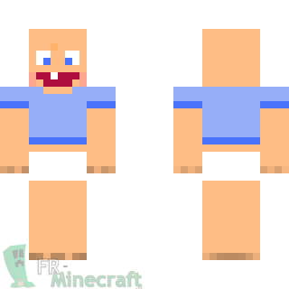 Aperçu de la skin Minecraft Bébé