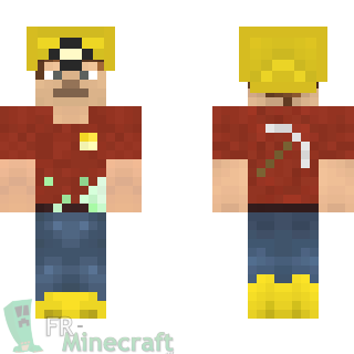 Aperçu de la skin Minecraft Mineur