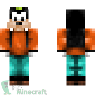 Aperçu de la skin Minecraft Dingo