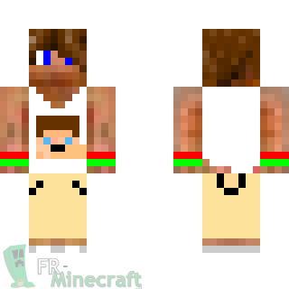 Aperçu de la skin Minecraft Fan de Minecraft