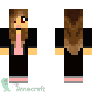 Aperçu de la skin Minecraft Fille minecraft