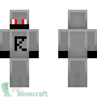 Aperçu de la skin Minecraft Robot