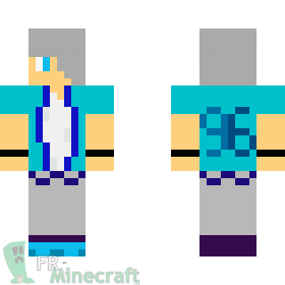 Aperçu de la skin Minecraft skin d'adolescent