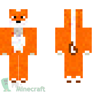 Aperçu de la skin Minecraft Renard