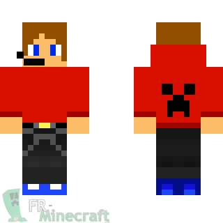 Aperçu de la skin Minecraft Joueur de Minecraft 