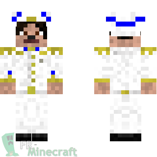 Aperçu de la skin Minecraft Capitaine