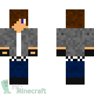 Aperçu de la skin Minecraft Le mec tranquille