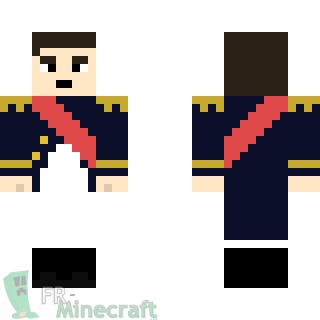 Aperçu de la skin Minecraft Napoléon Bonaparte