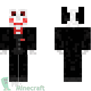 Aperçu de la skin Minecraft Clown - Saw