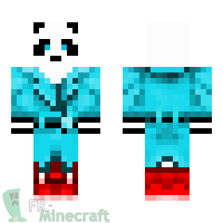 Aperçu de la skin Minecraft Panda