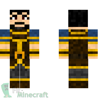 Aperçu de la skin Minecraft Paysant - Warcraft