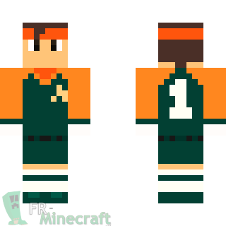 Aperçu de la skin Minecraft Mark Evans - Inazuma Eleven