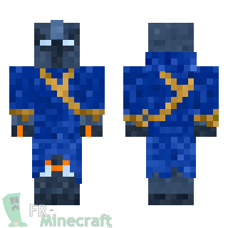 Aperçu de la skin Minecraft Mage Robot