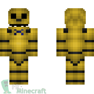 Aperçu de la skin Minecraft Golden Freddy - Five Nights at Freddy