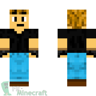 Aperçu de la skin Minecraft Jeune Homme